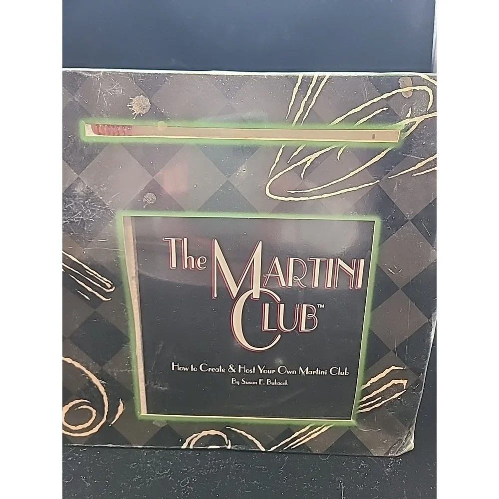 New The MARTINI Club Kit How To Create & Host Your Own Martini Club Recipe Book